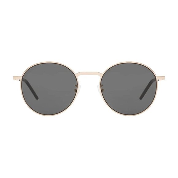 NEW SAINT LAURENT SUNGLASSES, SL250 SLIM 006 GOLD UNISEX EYEWEAR SL 250 SLIM 006